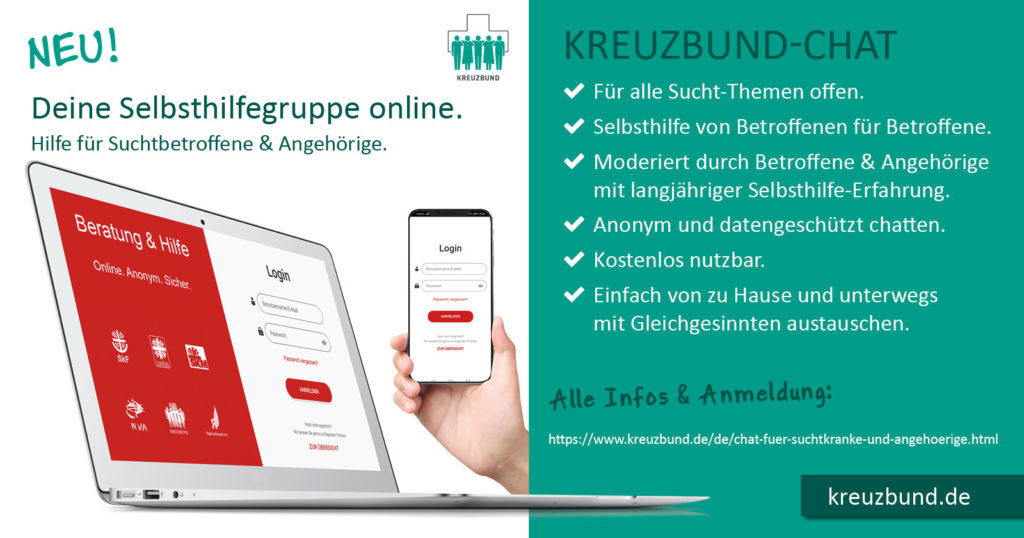 Selbsthilfegruppe-online-Teaser_Kreuzbund-Chat_Webadresse_Logo-neu